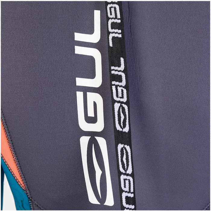 2024 Gul Womens Response 3/2mm GBS Back Zip Wetsuit RE1232-C1 - Grey / Marbel